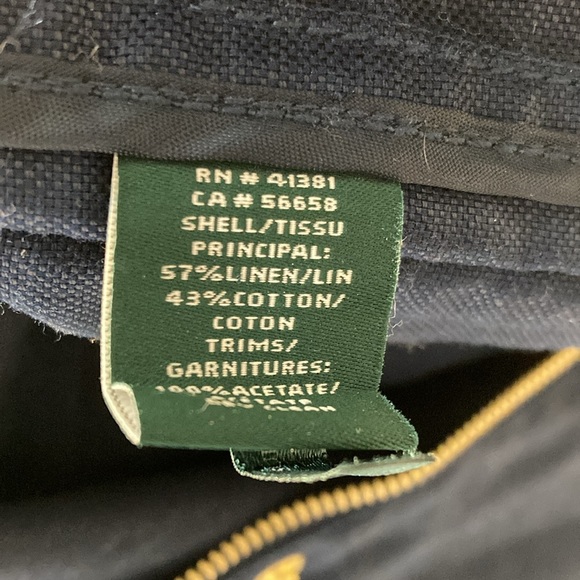 LAUREN Ralph Lauren light linen and cotton jacket. - Picture 4 of 4